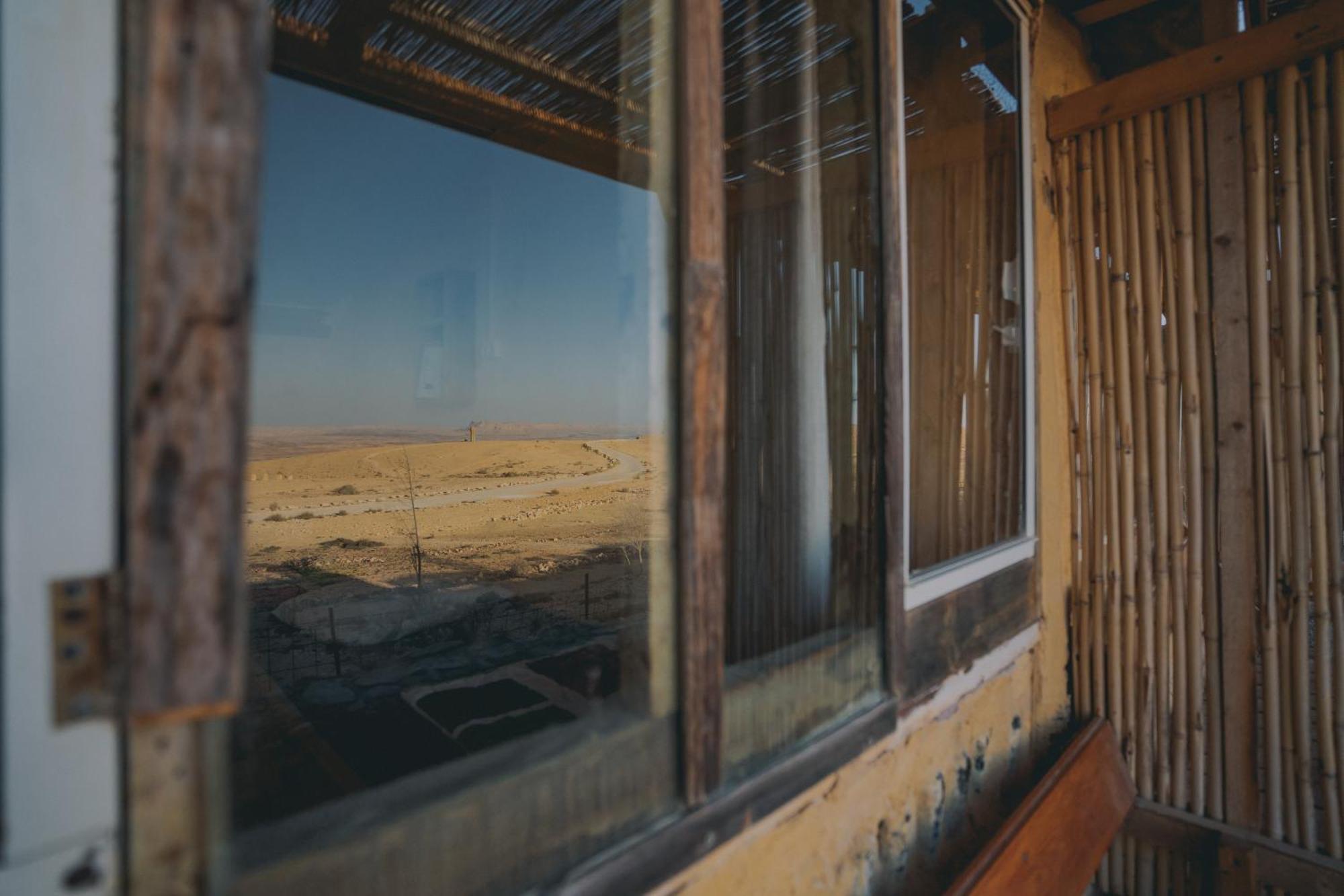 فيلا Desert Shade Camp חוות צל מדבר ميتزبي رامون الغرفة الصورة