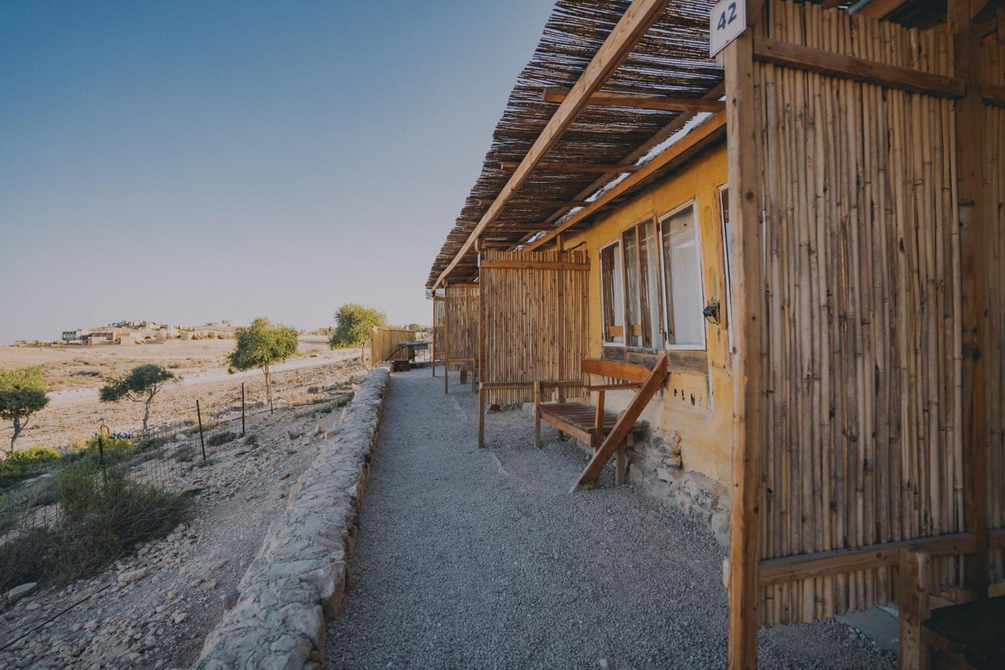 فيلا Desert Shade Camp חוות צל מדבר ميتزبي رامون الغرفة الصورة